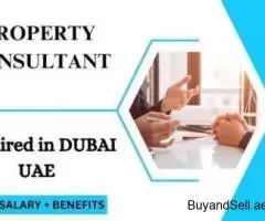 Property Consultant Required in Dubai