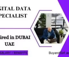 Digital Data Specialist Required in Dubai