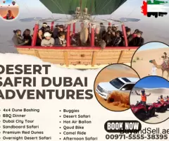 Hot Air Balloon Adventures Dubai -  +971 55 553 8395