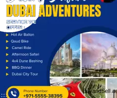 Dubai Desert Safari Adventures +971 55 553 8395