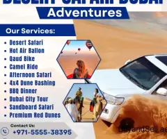 Dubai Desert Safari |+971 55 553 8395