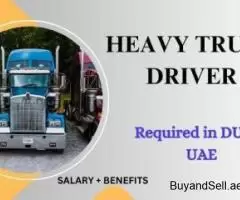 Heavy Truck Driver Required in Dubai