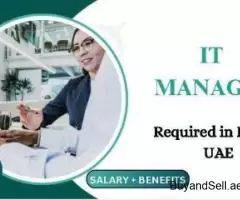 Information Technology Manager Required in Dubai