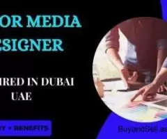 Junior Media Designer Required in Dubai