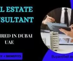 Real Estate Consultant Required in Dubai