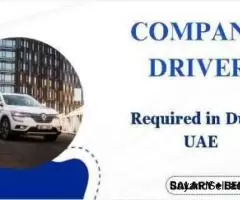 Company Driver Required in Dubai