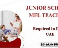 Junior School MFL Teacher Required in Dubai