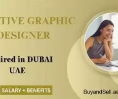 Creative Graphic Designer Required in Dubai