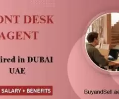 Front Desk Agent Required in Dubai