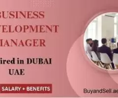 Business Development Manager Required in Dubai