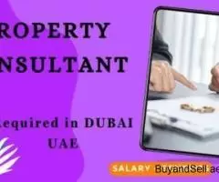 Urgent Property Consultant Required in Dubai