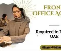 Front Office Agent Required in Dubai