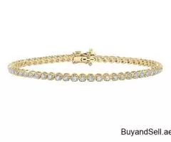 Shop Classic Diamond Tennis Bracelet (1.25cts) at La Marquise Jewellery