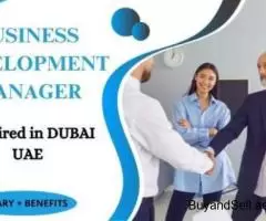 Business Development Manager Required in Dubai