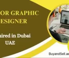 Junior Graphic Designer Required in Dubai