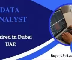 Data Analyst Required in Dubai