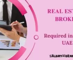 Real Estate Broker Required in Dubai