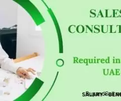 Sales Consultant Required in Dubai