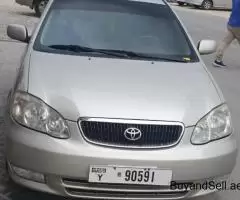 Toyota corolla Altis 2006