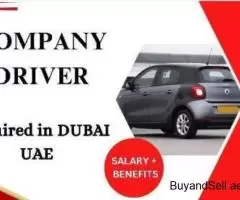 Company Driver Required in Dubai