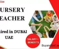 Nursery Teacher Required in Dubai