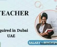 Teacher Required in Dubai