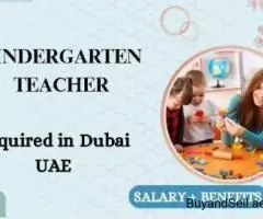 Kindergarten Teacher Required in Dubai