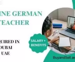 Online German Teacher Required in Dubai