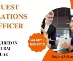 Guest Relations Officer Required in Dubai