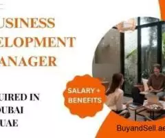 Business Development Manager Required in Dubai