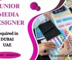 Junior Media Designer Required in Dubai