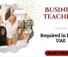 Business Teachers Required in Dubai