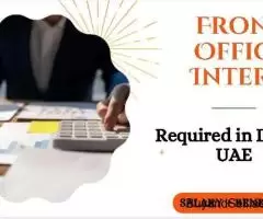 Front Office Intern Required in Dubai