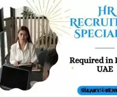 Human Resources Recruiting Specialist Required in Dubai