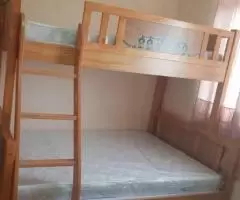 Solid Wooden Bunk Bed