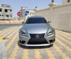 LEXUS IS 250 2015 MODEL FULL OPTION