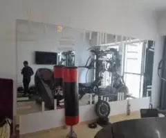 Gym Mirror, Mosquito Mesh, Sliding Door, Glass Counter, Aluminum Doors Call 052 5868078 -