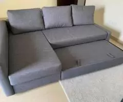 Ikea brand L shape sofa