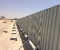 Fence Hoarding Fencing Panel Shinko of Aluminum Steel in Dubai