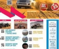 Special Offers On Desert Safari / Dhow Cruise / City Tour