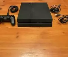 Sony PS4 1 TB + Controller + Games Installed (Version 9.00)