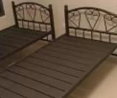 heavy duty single bed