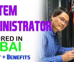 System Administrator Required in Dubai