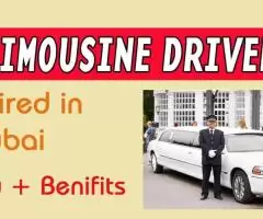 Limousine Driver Required in Dubai