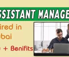 Assistant Manager Required in Dubai