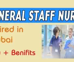 General Staff Nurse Required in Dubai