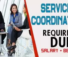 Service Coordinator Required in Dubai -