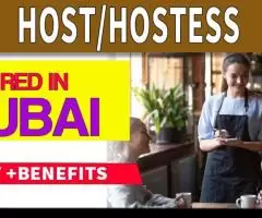 Host/Hostess Required in Dubai