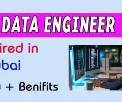 Data Engineer Required in Dubai