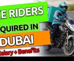 Bike Riders Required in Dubai